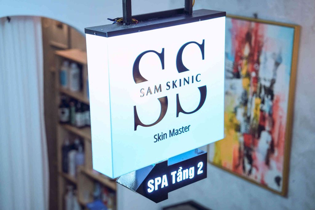 Spa điều trị mụn