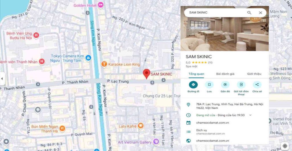 Spa phương Ô Chợ Dừa